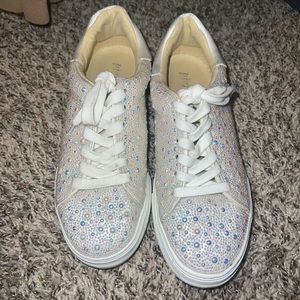 Betsey Johnson Platform Bride Sneakers
